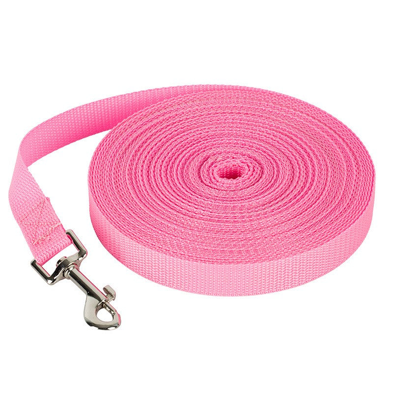 Trela longa para cães, 1,2m-30m, excessiva, coleira para cachorro, treinamento a