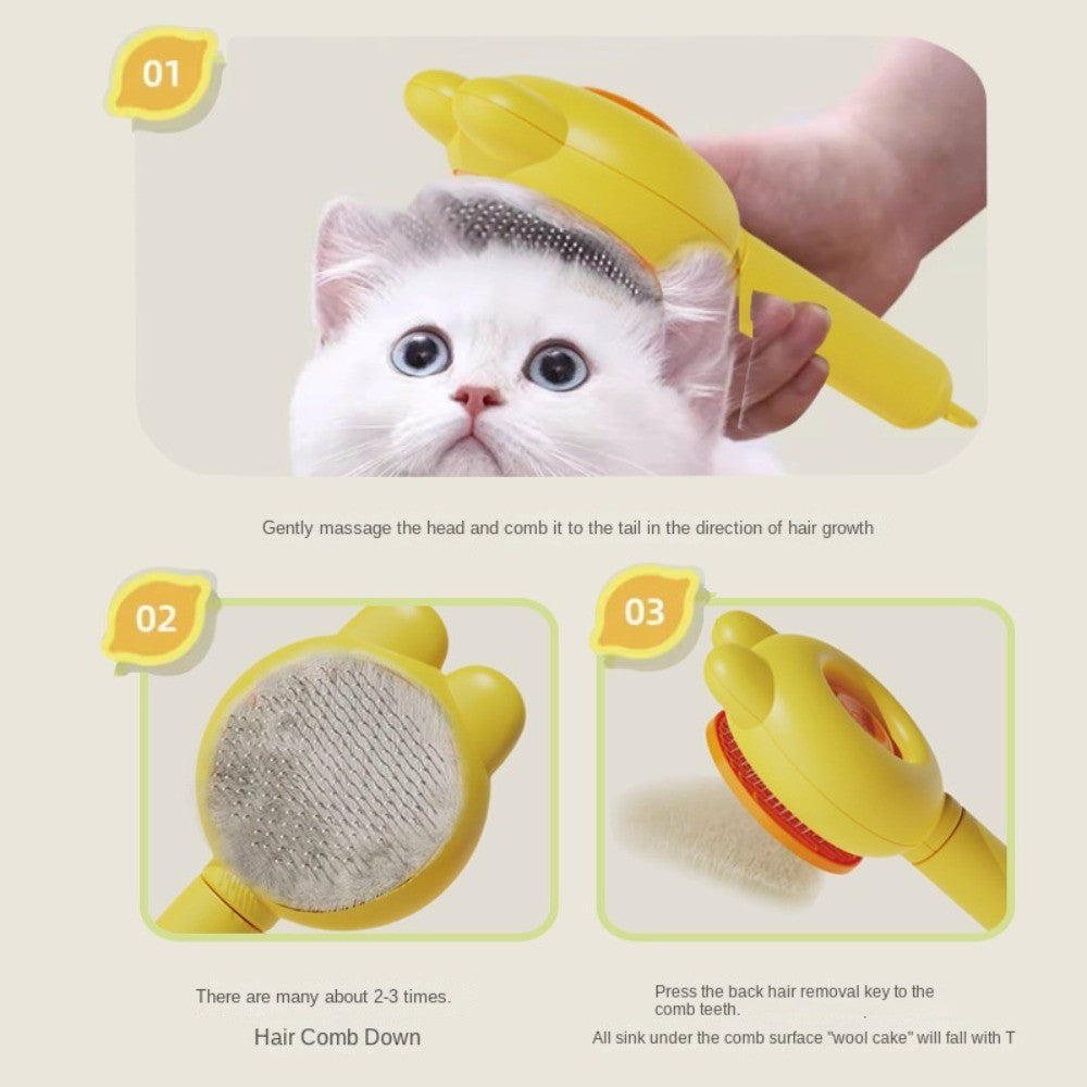 Pente para animais de estimação, pente especial para orelha de coelho, para cabe