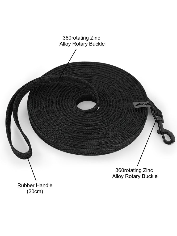 Coleira para Cães de 1.5M, 2M, 3M, 15M, 10M, 5 Metros, de Látex e Seda, Leve e C